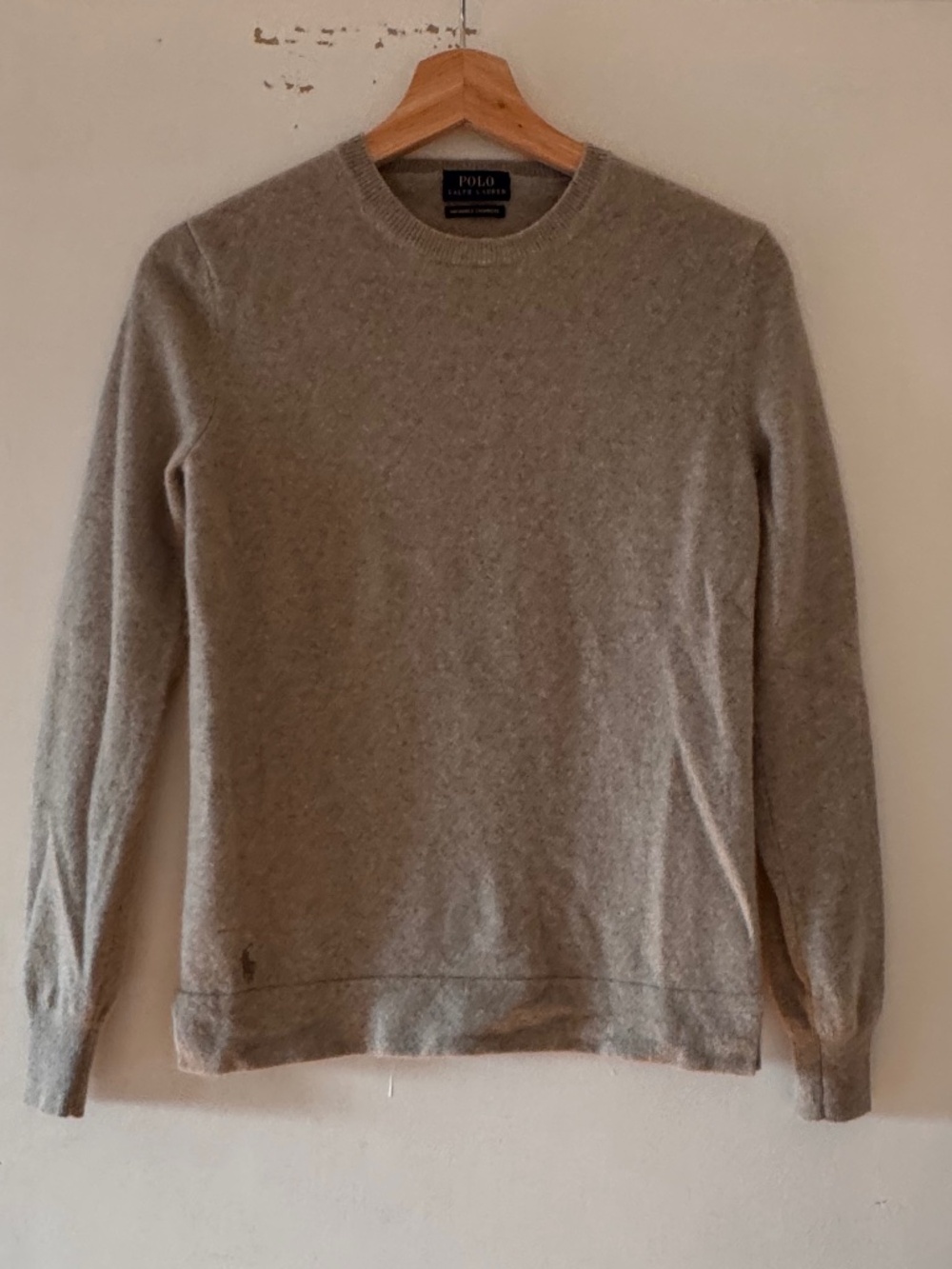 Washable Polo Cashmere Sweater